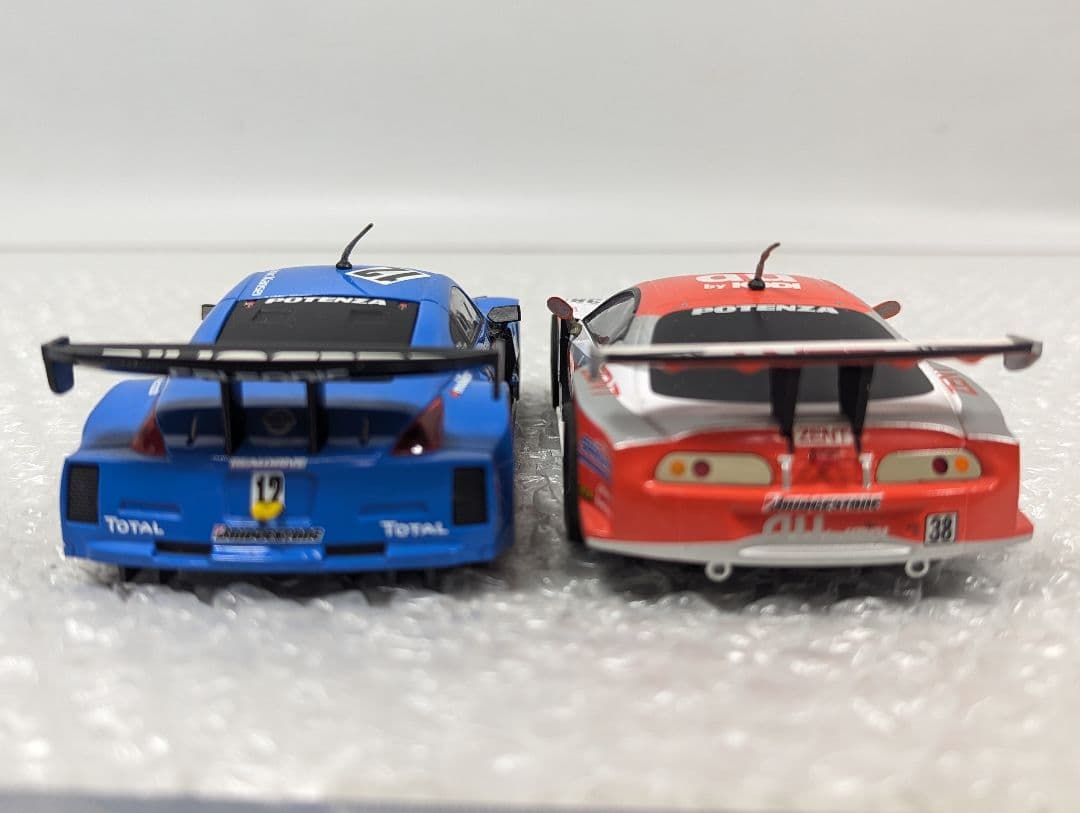 ■希少 2点 QuattroX 1/32 スロットカー スープラ フェアレディ
