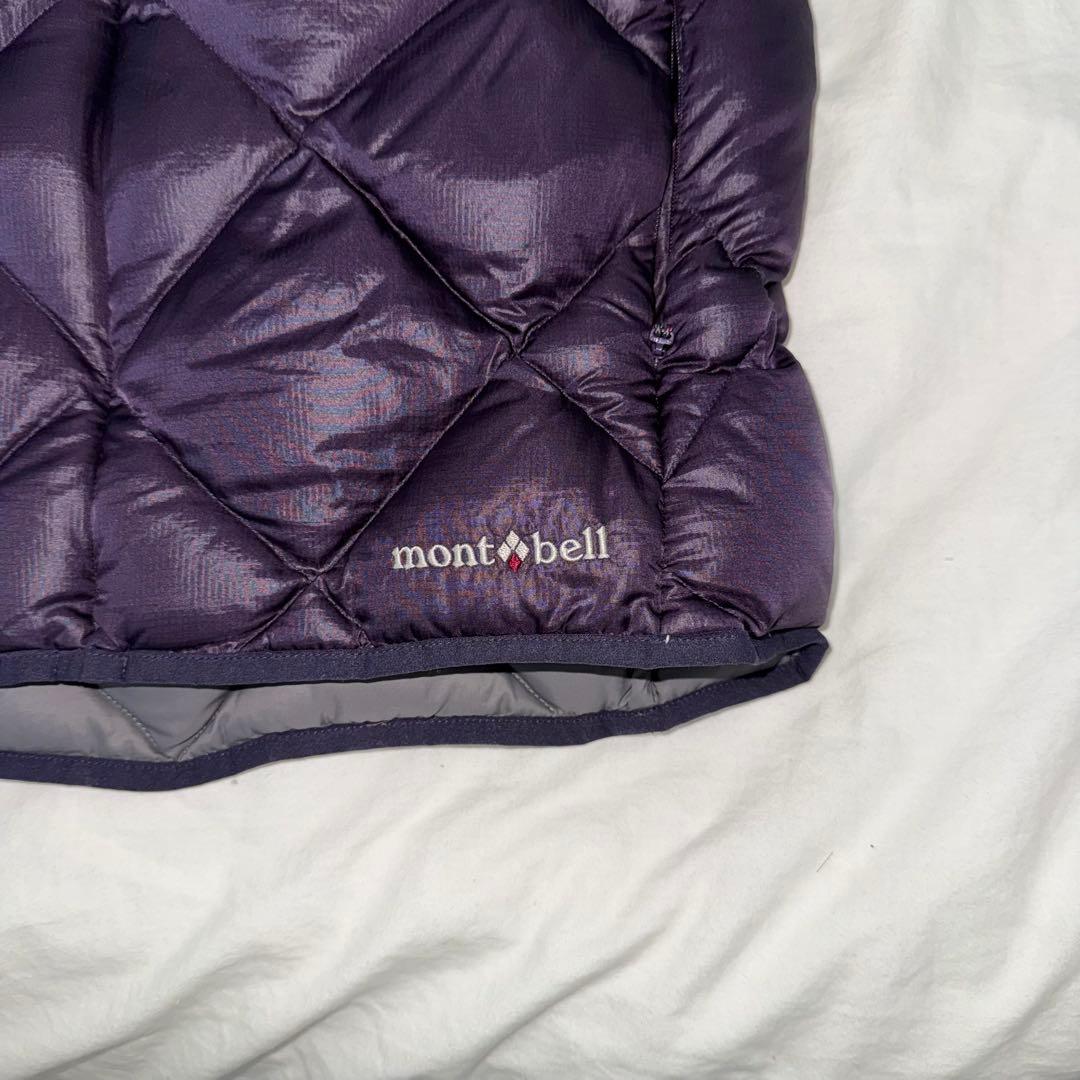 s*i様 mont-bell パープル キルティングダウンベスト S