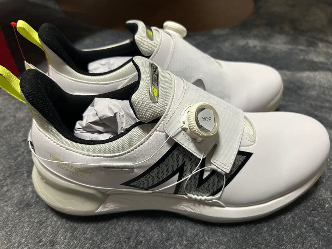 New Balance &asicsゴルフシューズ