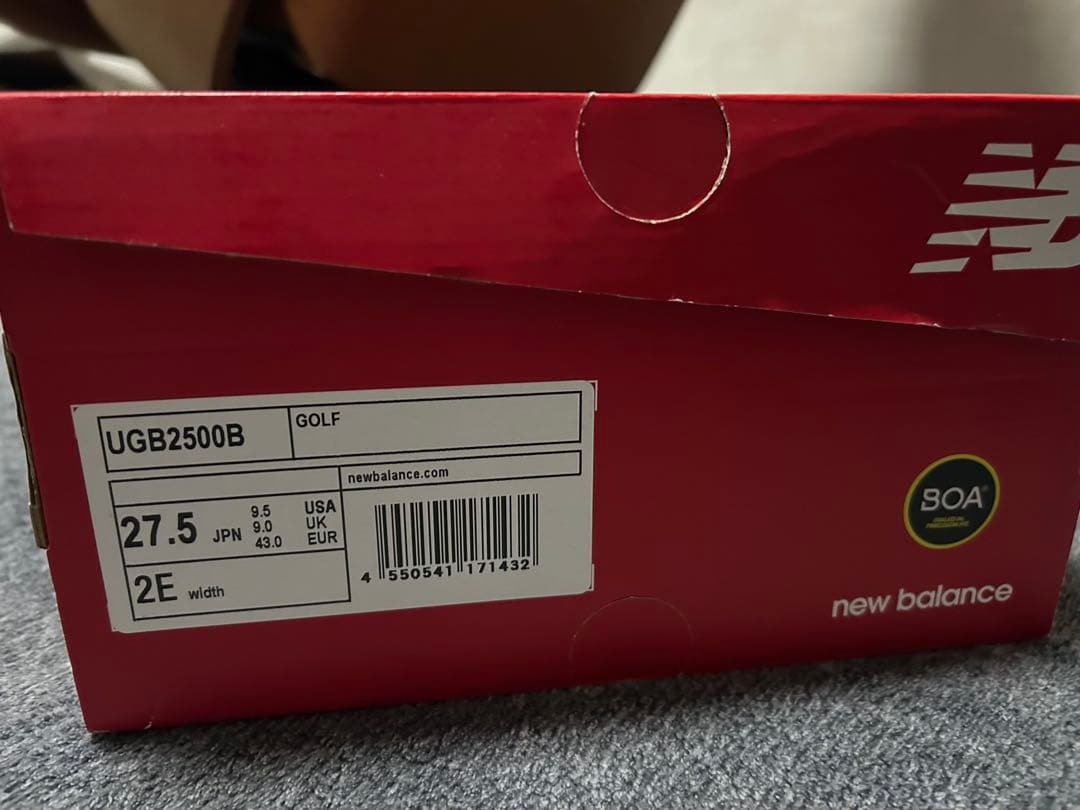 New Balance &asicsゴルフシューズ