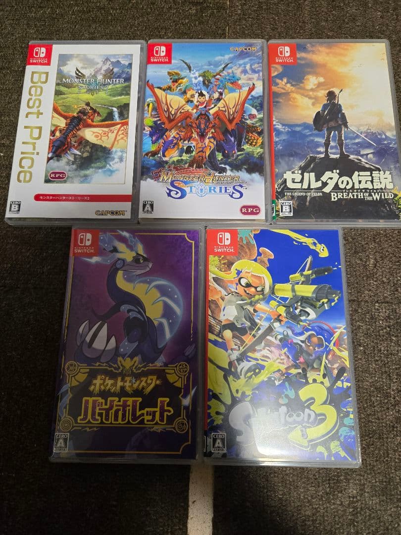 Nintendo Switch ゲームソフト5本セット