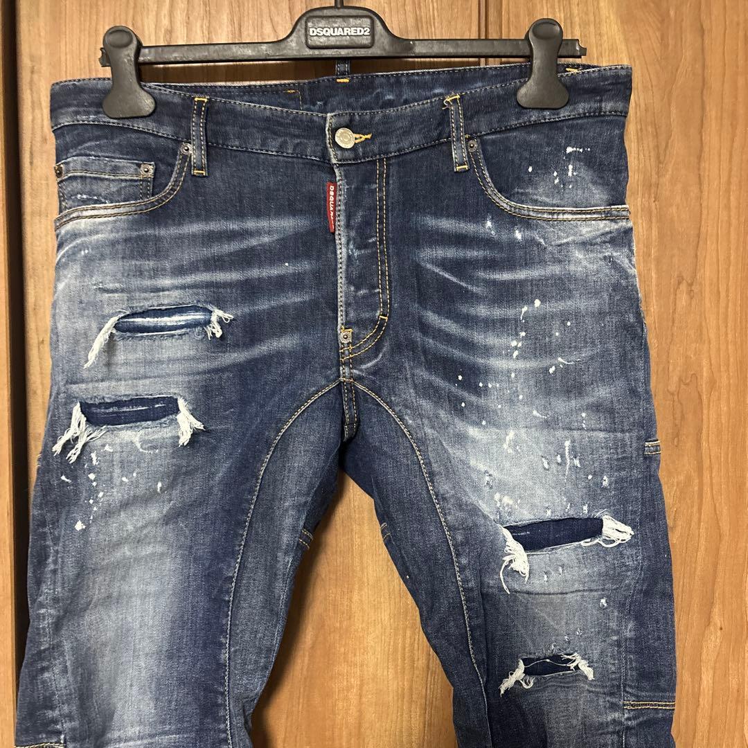 正規店購入ディースクエアード Tidy Biker Jean サイズ50