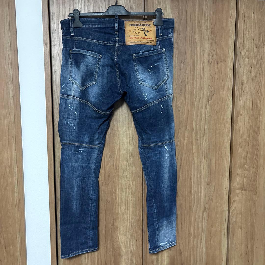 正規店購入ディースクエアード Tidy Biker Jean サイズ50