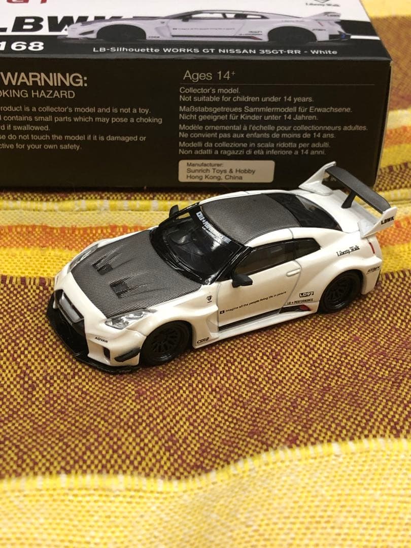 minigt R35 gtr シルエット 168