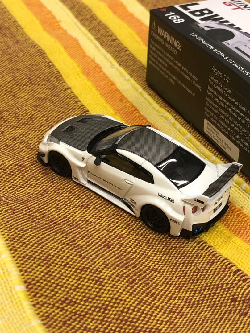 minigt R35 gtr シルエット 168