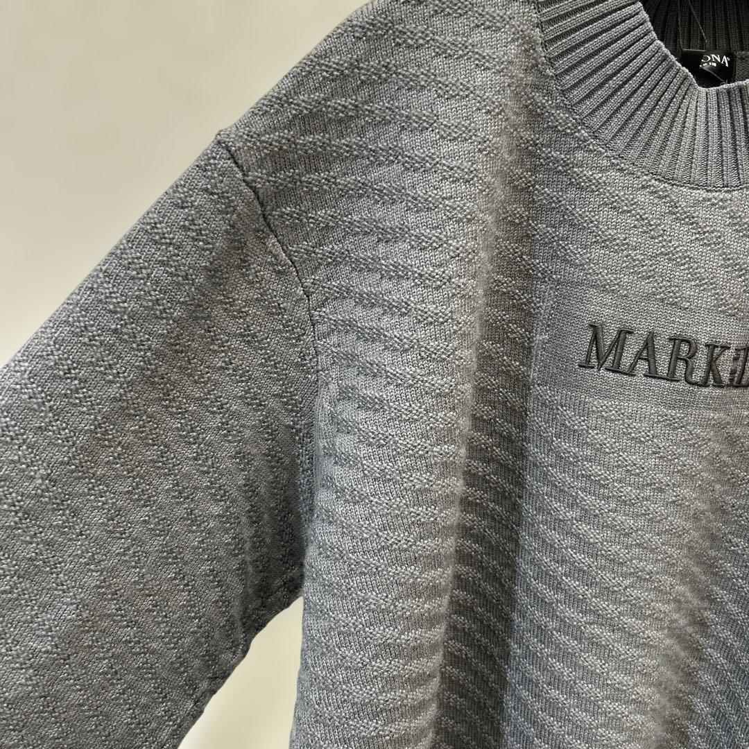新品❤️MARKLONA グレー クルーネックセーター