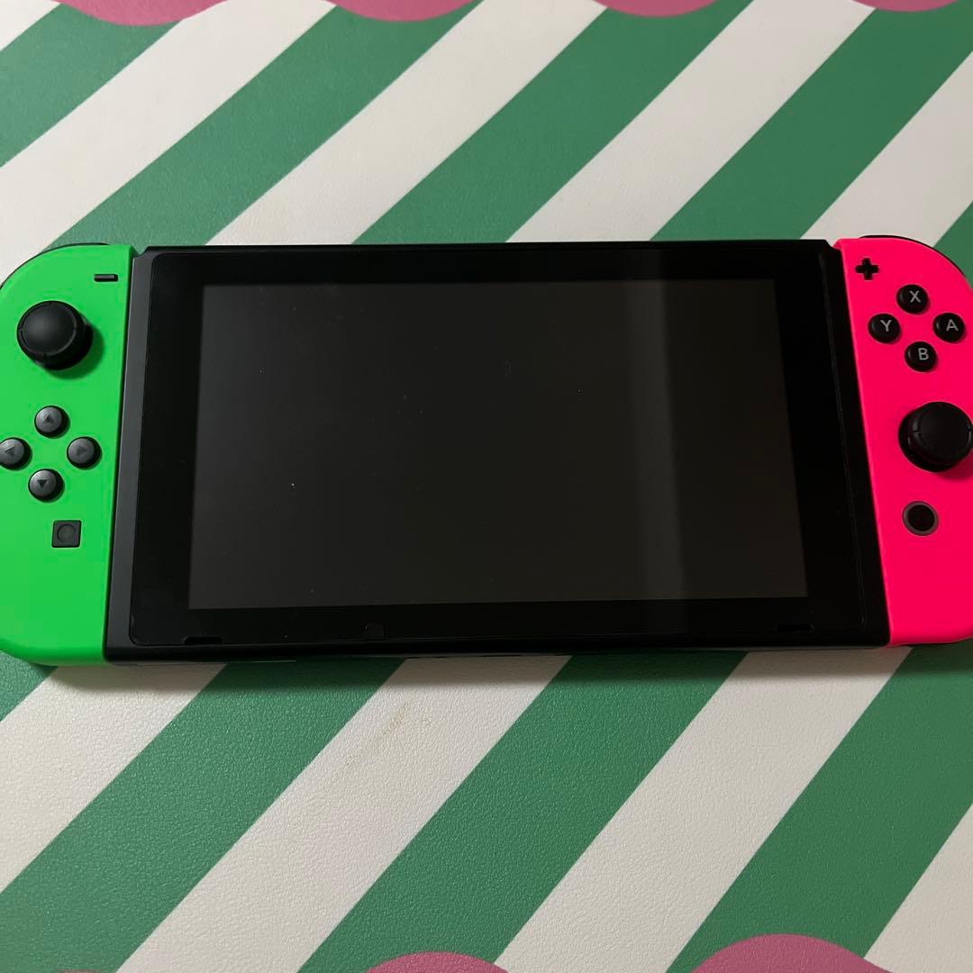 Nintendo Switch 本体 ネオンピンク/ネオングリーン ジョイコン