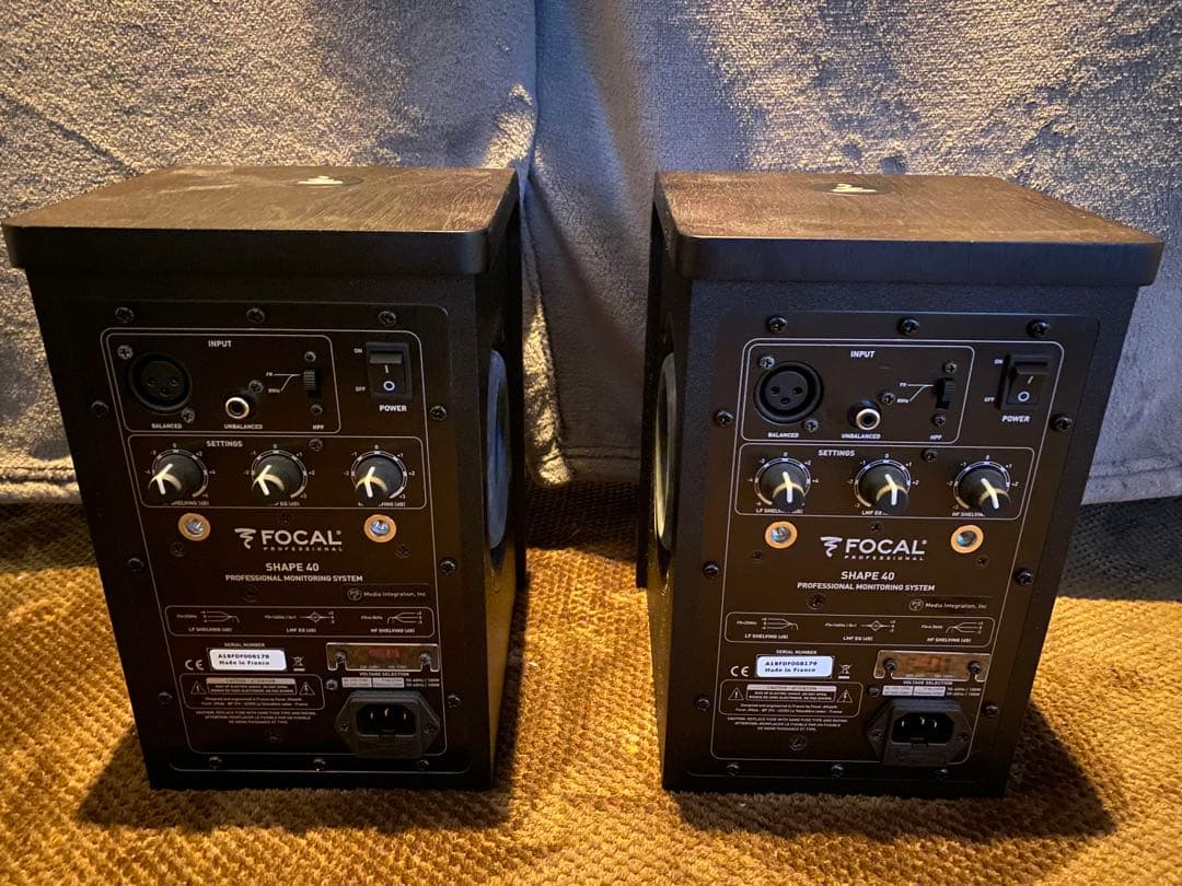 Focal Shape 40(ペア) モニタースピーカー