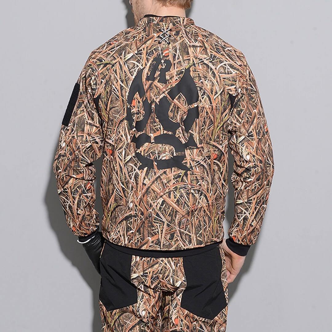 新品 ラッセルノ ゴルフ コンバット ポケット ジャケット カモ 2XL 7