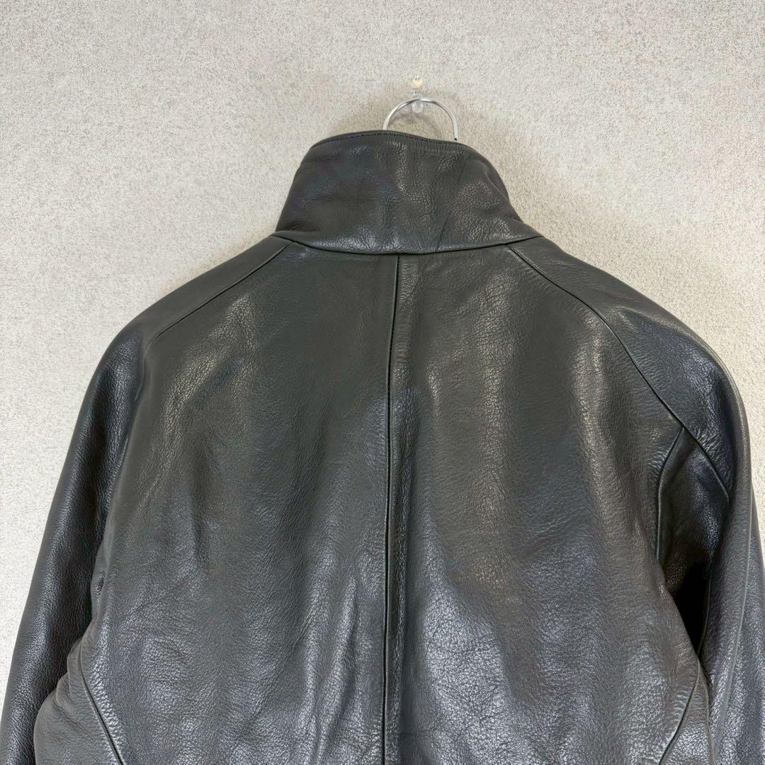 希少 美品 CIVILIZED シワ シボ 変形 ハイネック ダブルジップ