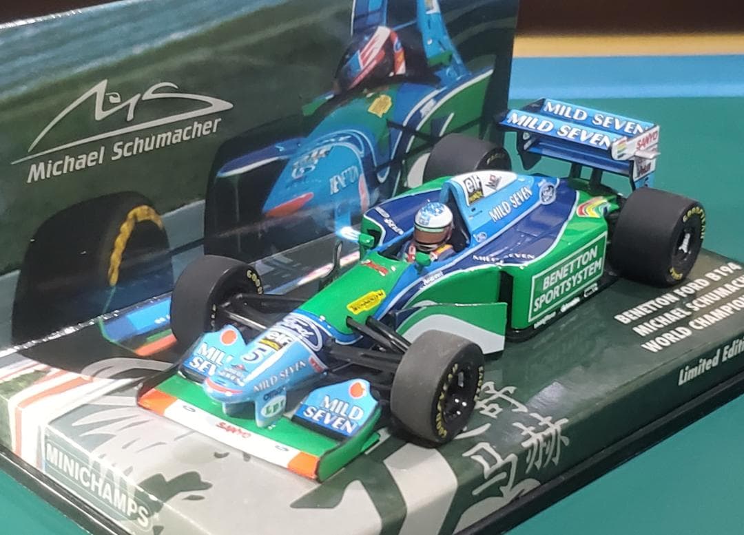 【ES別注】1/43 ベネトンフォードB194(シューマッハ) 1994/限定版