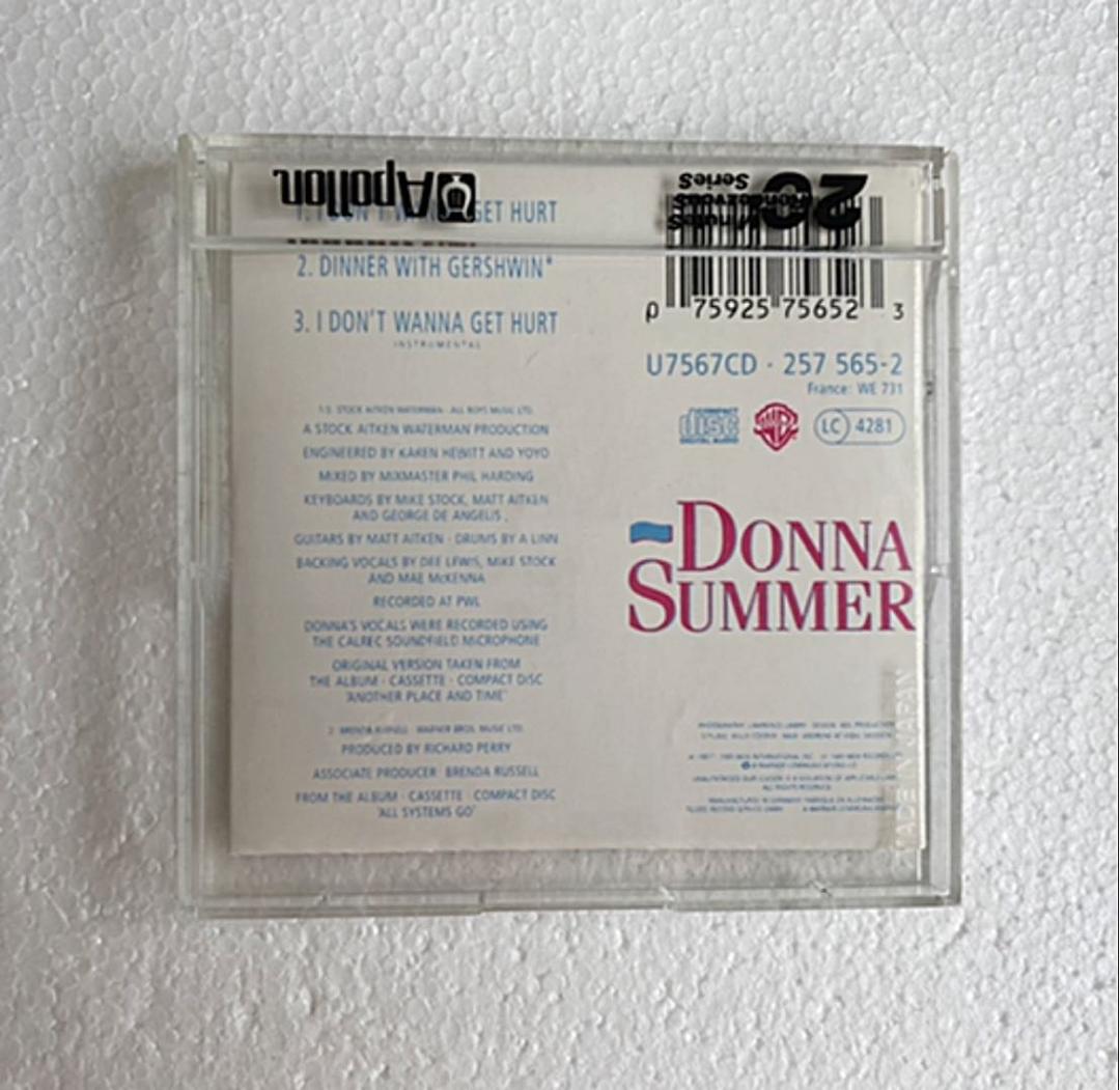 貴重なドナ・サマー『I DON’T WANNA GET HURT 』