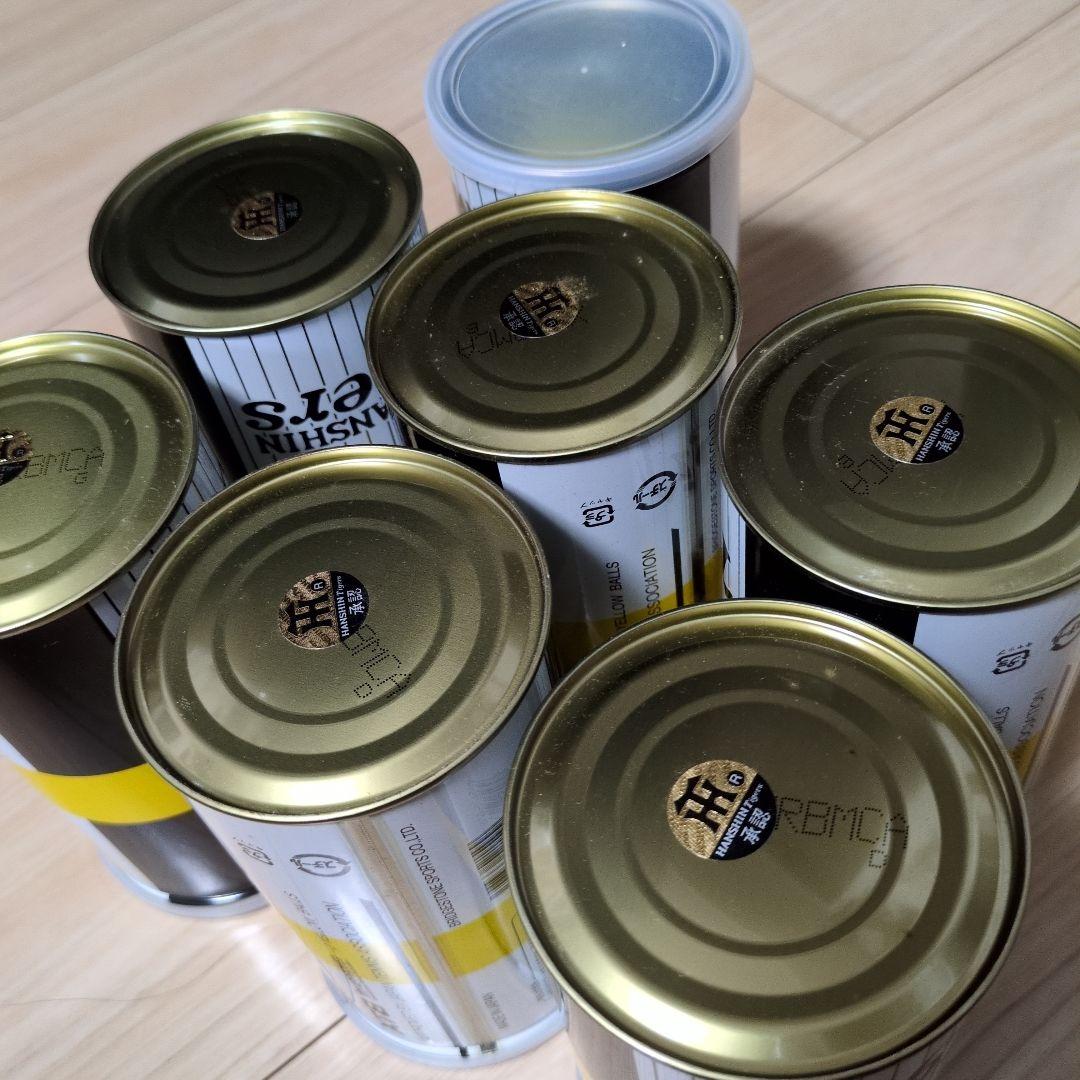 阪神タイガース テニスボール　XT8　6缶おまけ付き