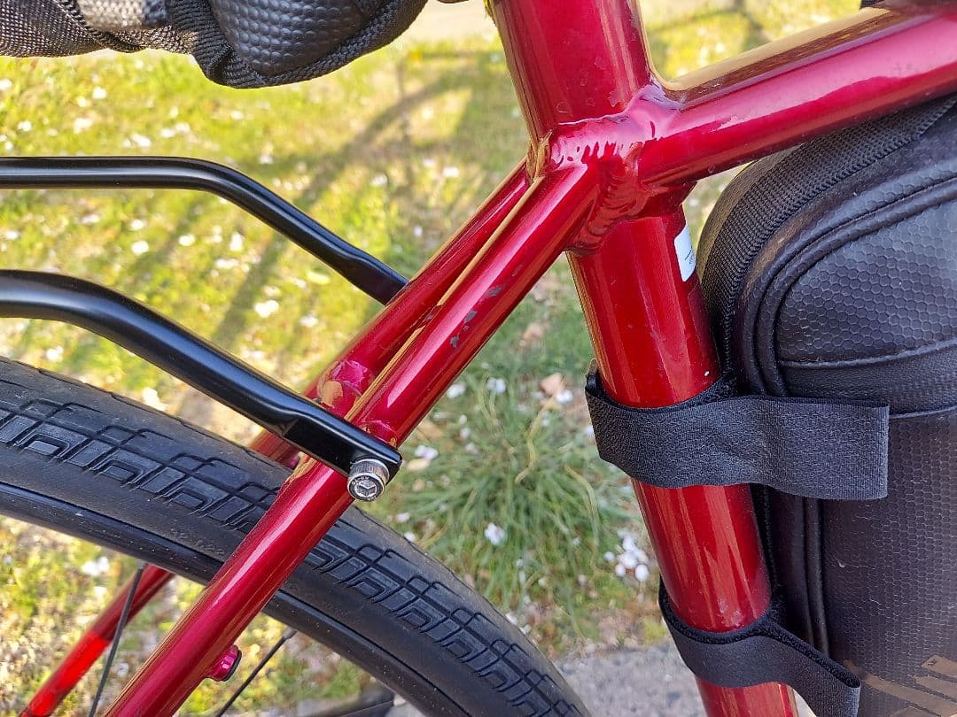 TREK FX3 Disc Lサイズ リアキャリア、サイドスタンド付