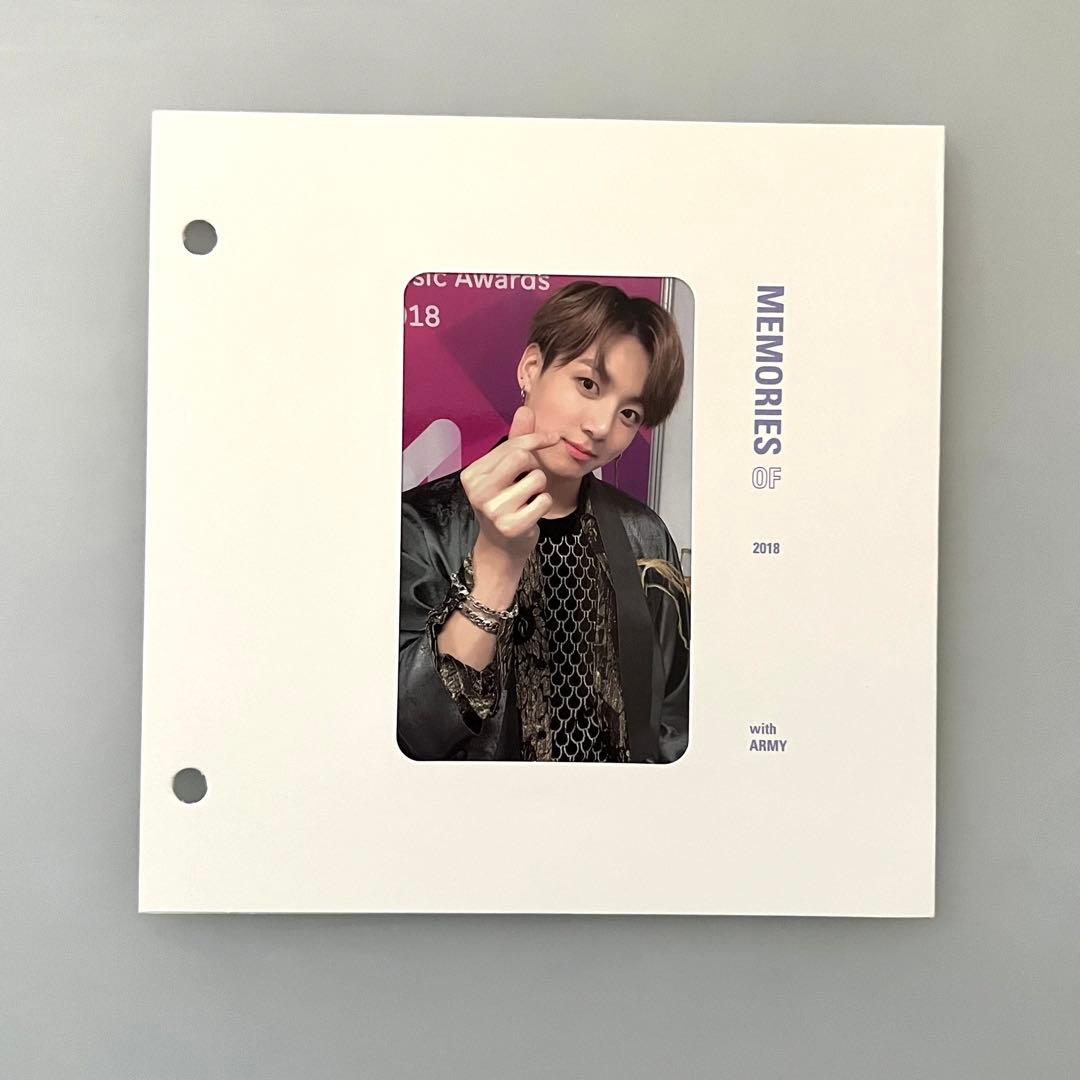 BTS MEMORIES 2018 Blu-ray トレカ ジョングク