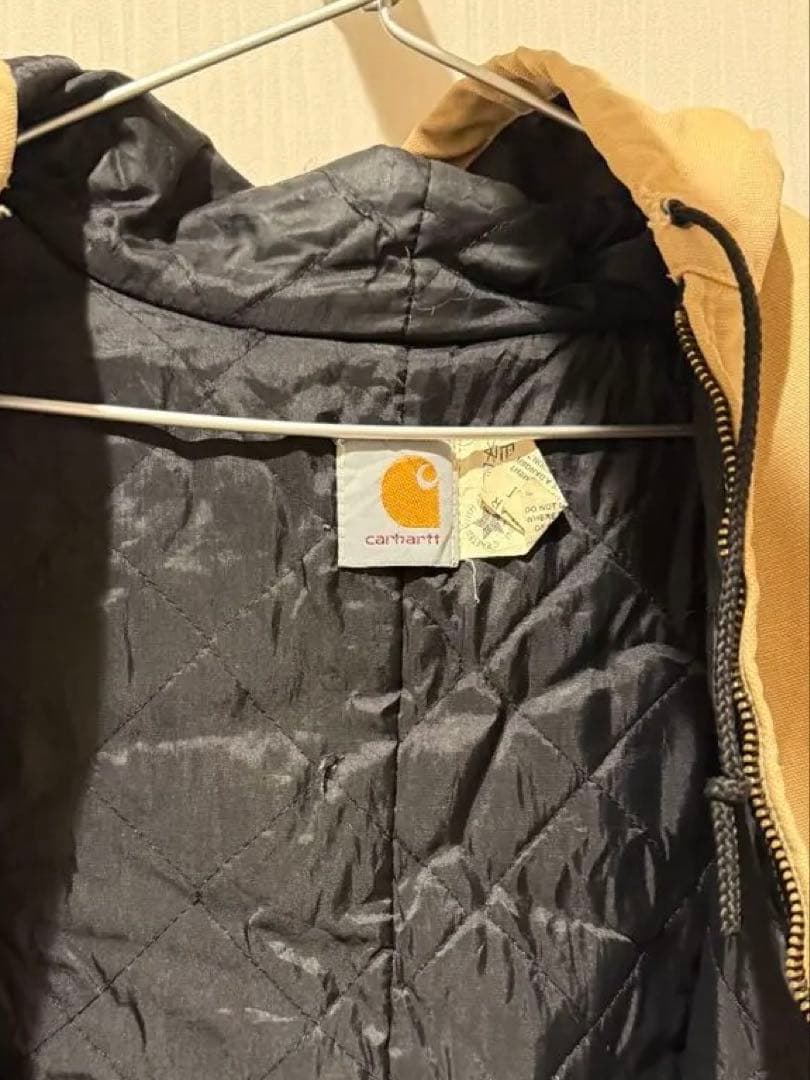 ゼ*ゴ様 Carhartt フード付き　ダッグジャケット　古着　年代物　ビンテー
