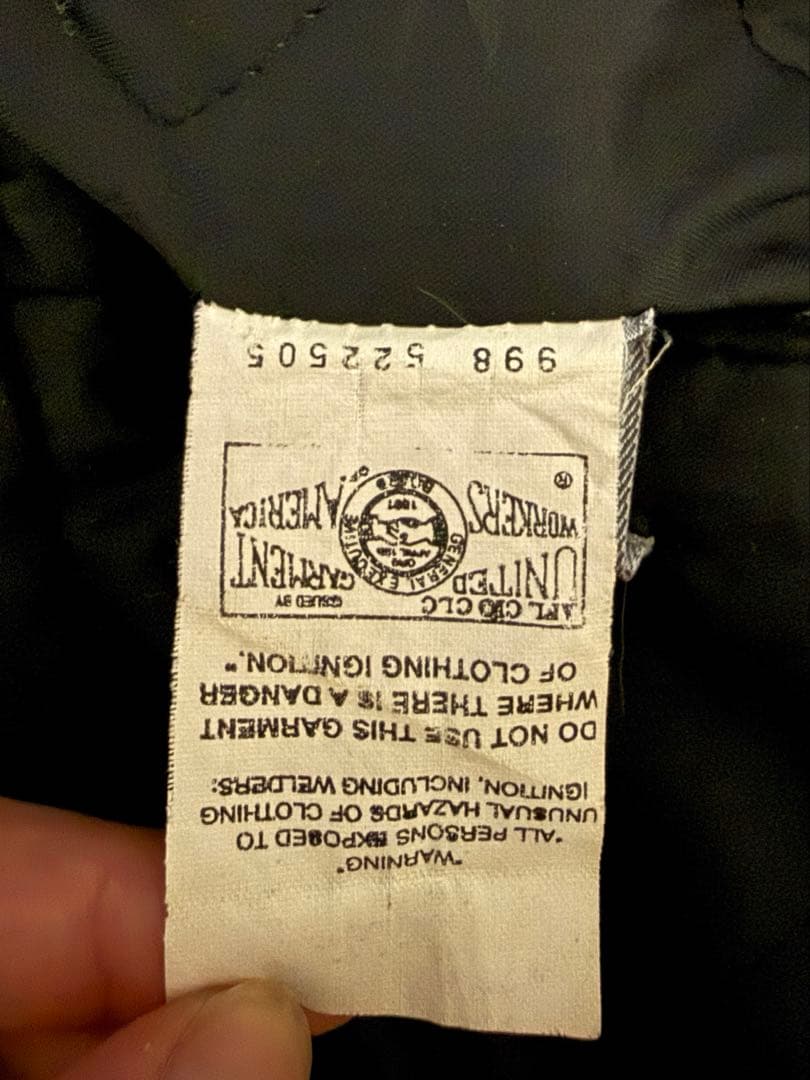 ゼ*ゴ様 Carhartt フード付き　ダッグジャケット　古着　年代物　ビンテー