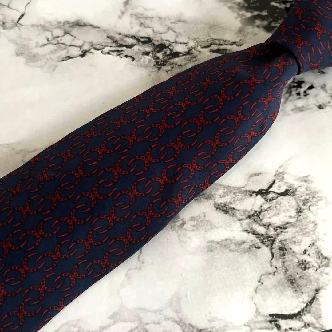 【正規品】HERMES エルメス　シルクネクタイ