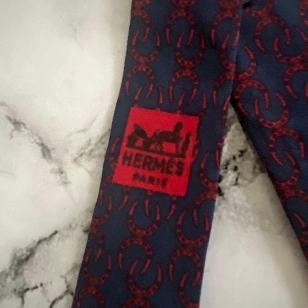 【正規品】HERMES エルメス　シルクネクタイ