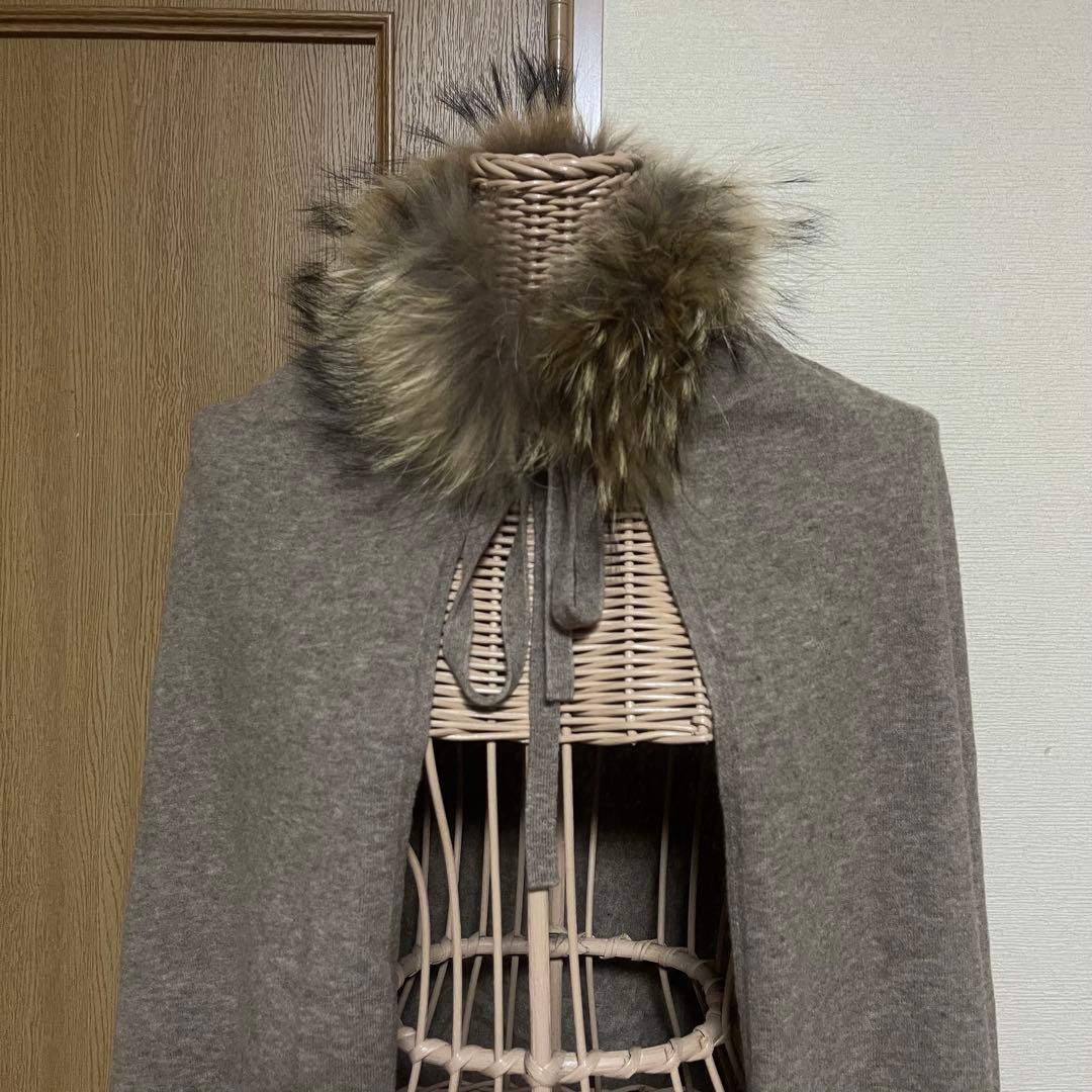 Niko BURBERRY BLUE LABEL ポンチョ ストール