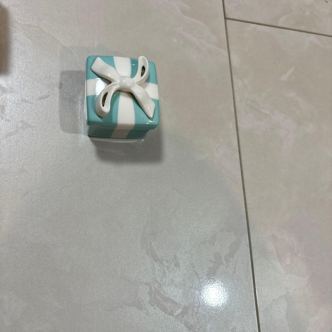Tiffany＆Co ティファニー　陶器製　小物入れ　アクセサリーケース