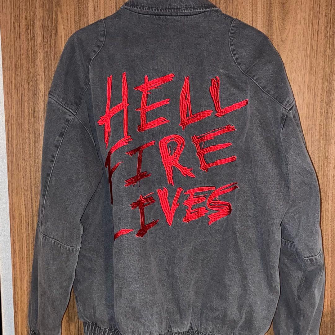 STRANGER THINGS　コラボデニムブルゾン nikoand...