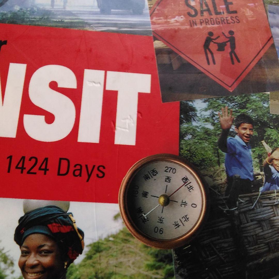 洋書 Uwe Ommer: Around the World in 1424 Day