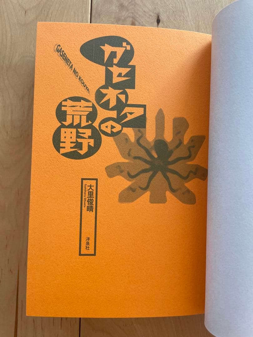 ガセネタの荒野 大里 俊晴 洋泉社 オリジナル初版本