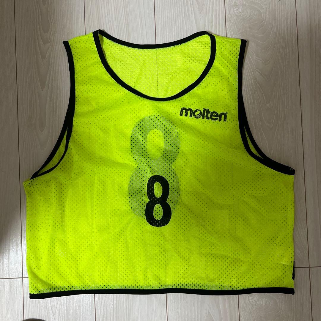 molten ビブス 蛍光イエロー セット