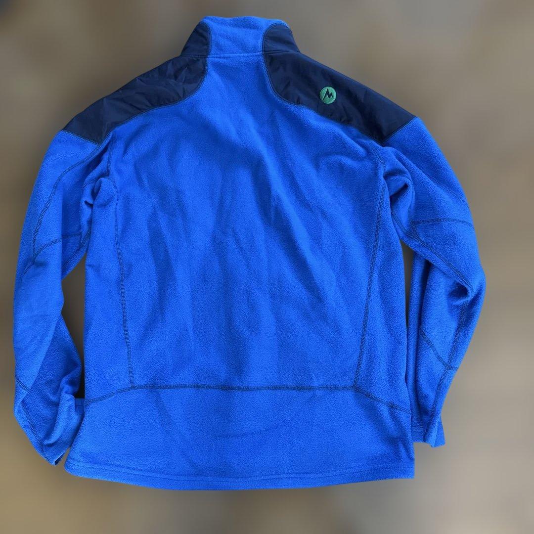 Marmot フリースジャケット 青