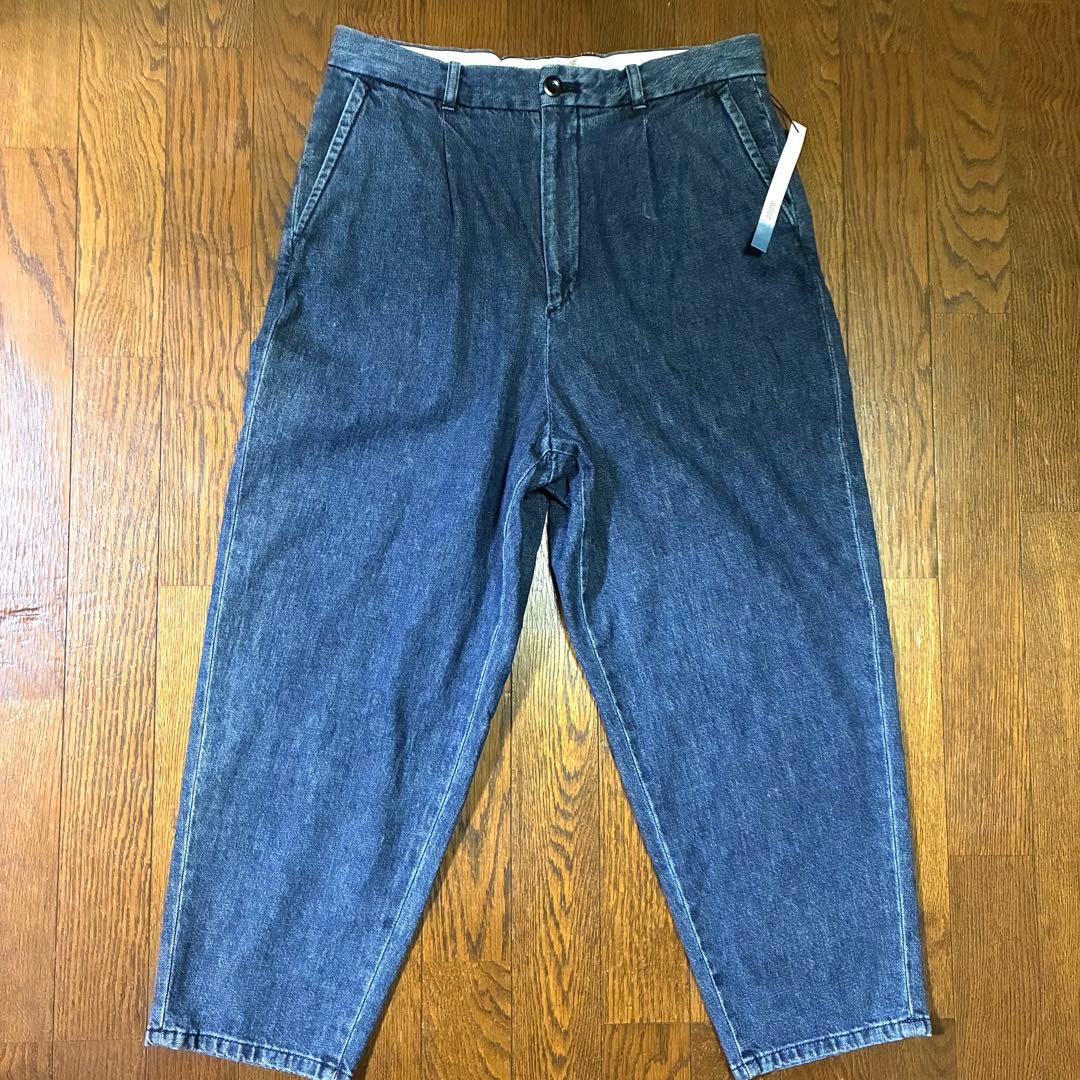 Steven Alan スーパーバギー テーパード デニム アンクルパンツ M