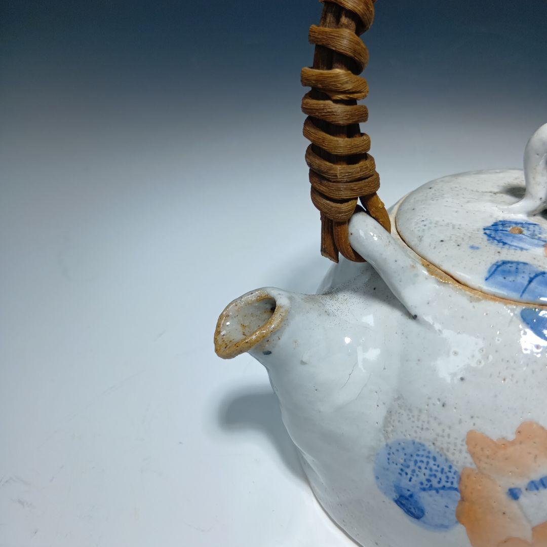 花窯　花田和彦　花模様茶器セット　 人気作家