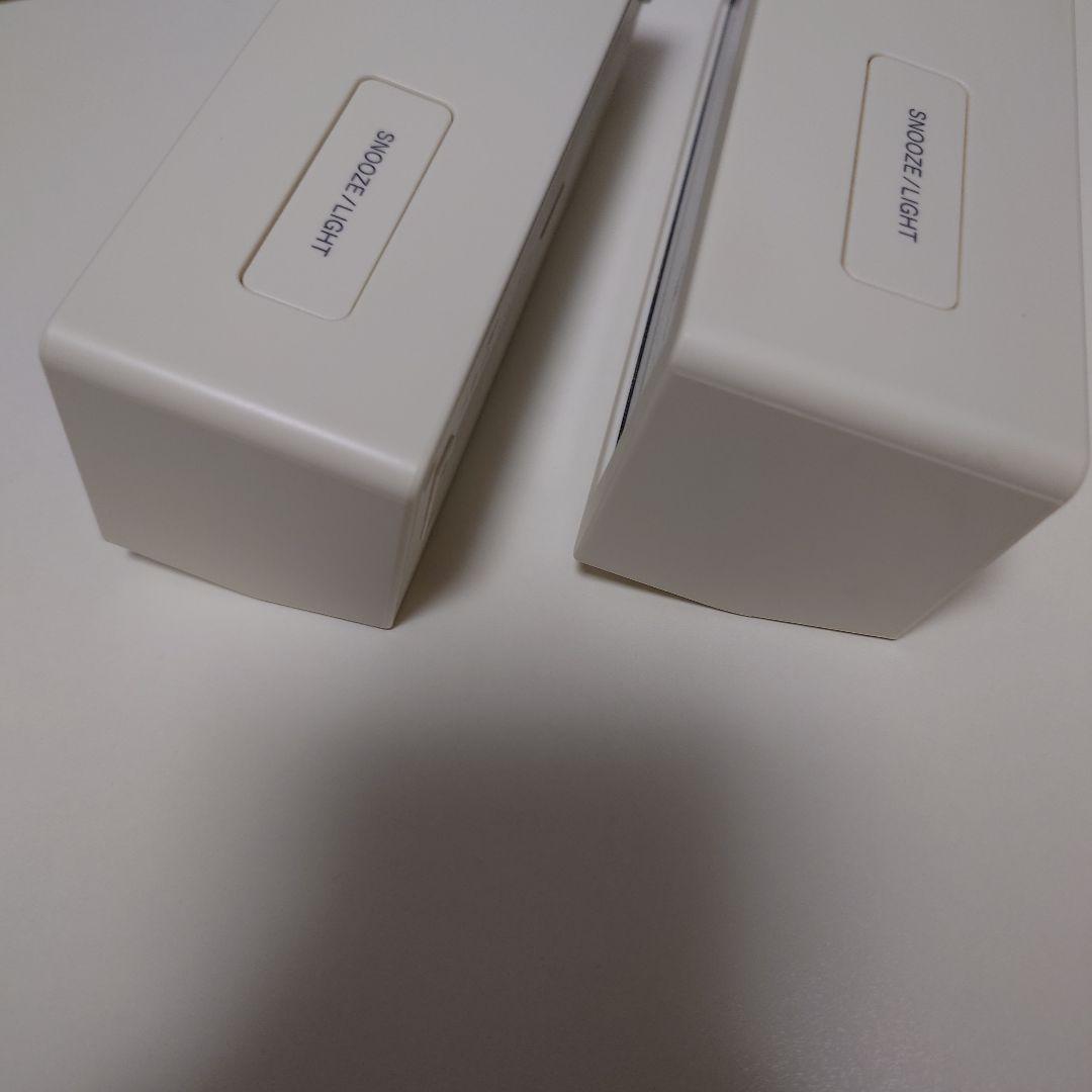 無印良品 デジタル電波時計（大音量アラーム機能付）