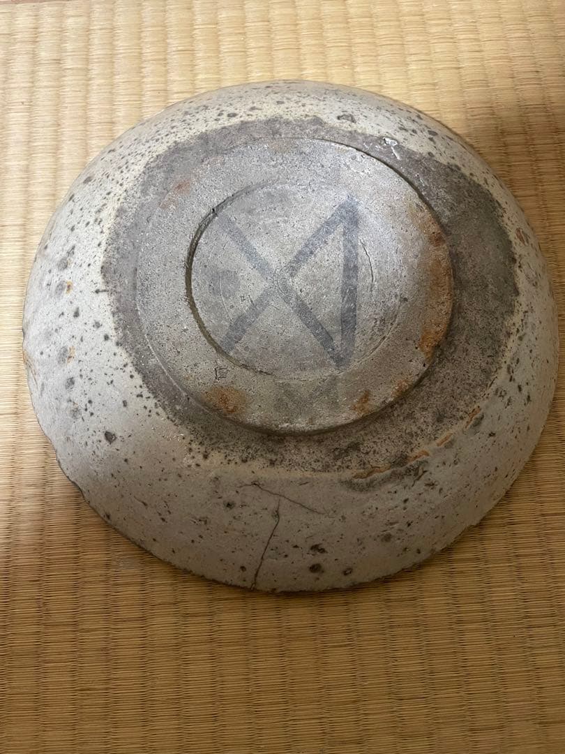 【骨董品】馬の目皿　江戸時代後期　古瀬戸焼き