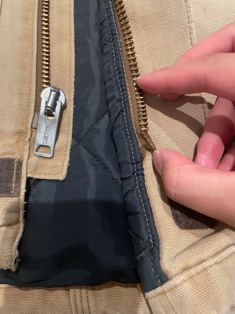 Carhartt ベージュ トラディショナルジャケット