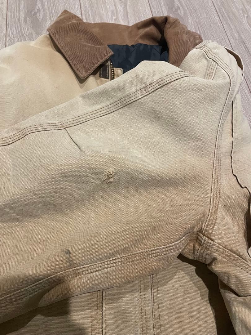 Carhartt ベージュ トラディショナルジャケット
