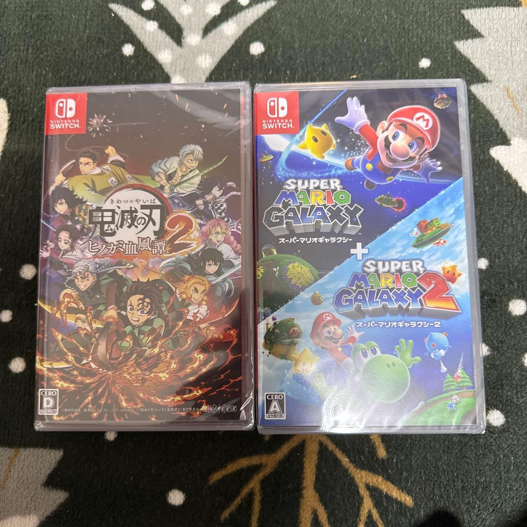 鬼滅の刃 ヒノカミ血風譚 + Super Mario Galaxy 2