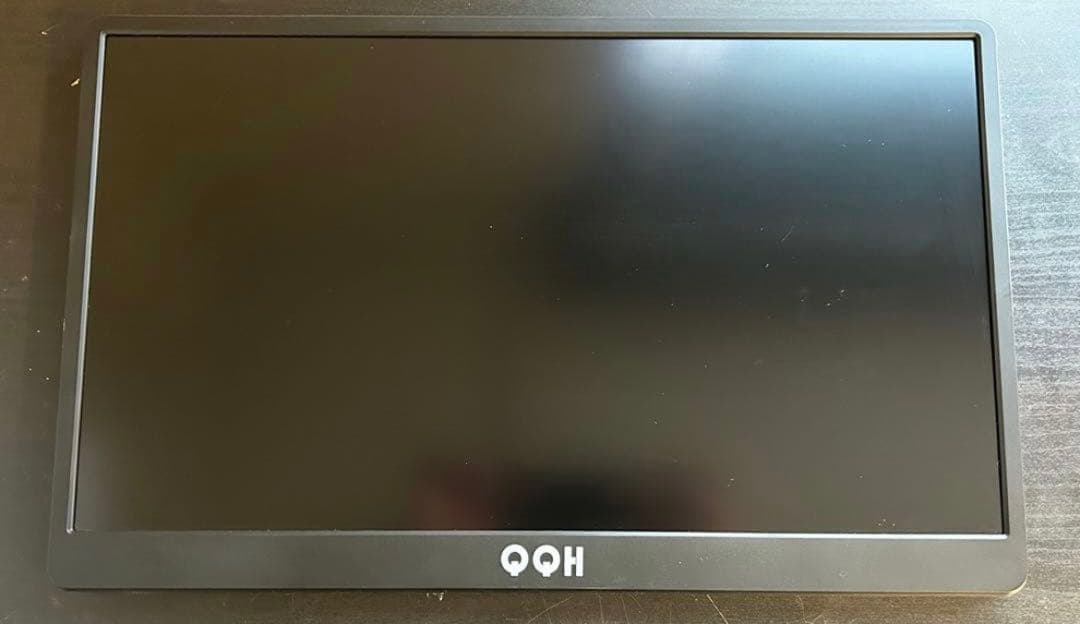 QQH モバイルモニター 15.6インチ 新品 縦、横キックスタンドで自立
