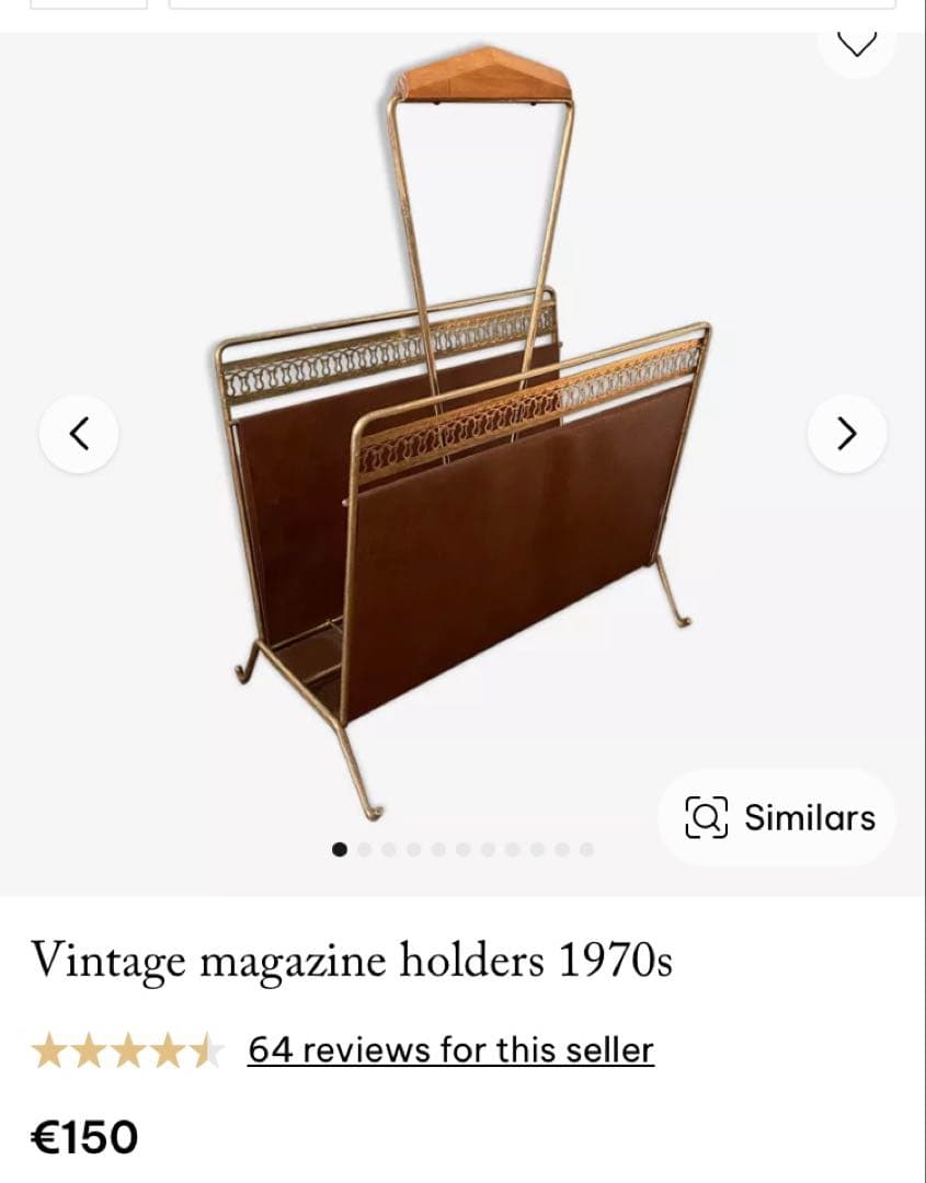 マガジンラック Vintage magazine holders