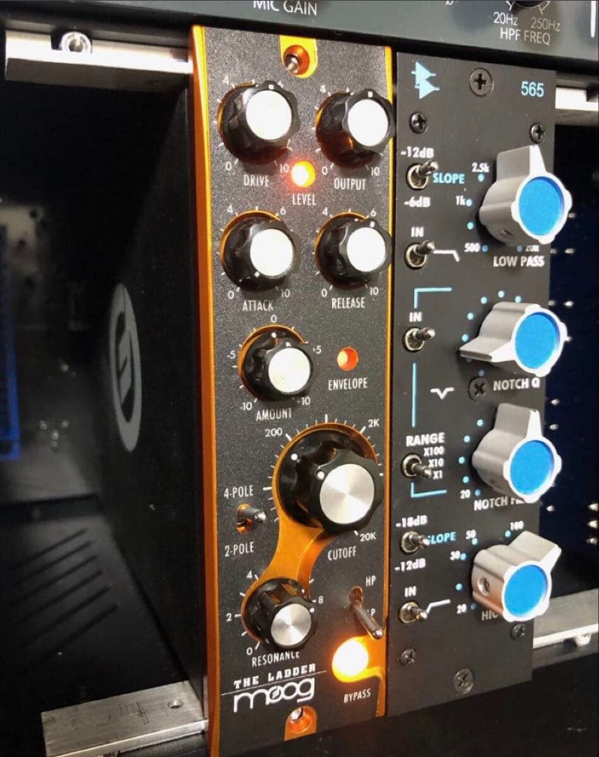 配信機器・PA機器・レコーディング機器 Moog 500 series ladder filter API 500