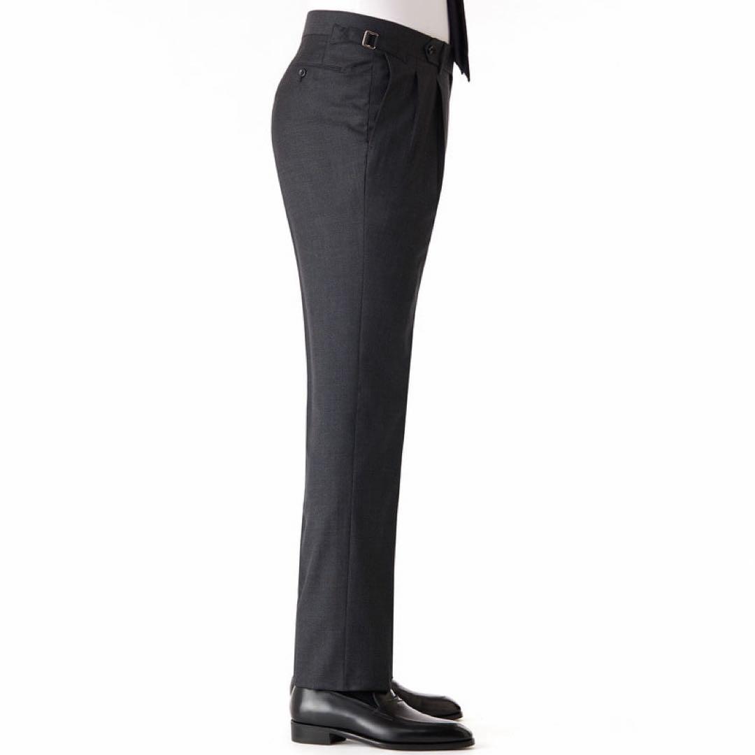 RING JACKET CANONICO PANTS 46 ウールトラウザーズ