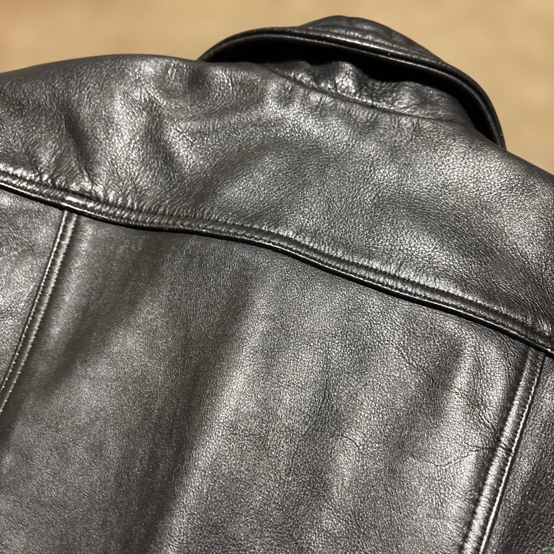 36inch VANSON DJCB レザー　ジャケット　ブラック　アメリカ製