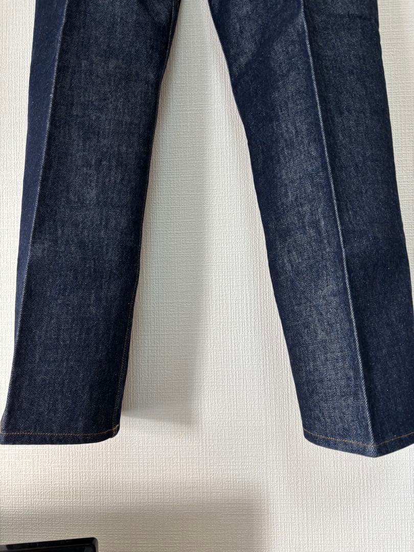 新品 AURALEE HARD TWIST DENIM 5P PANTS