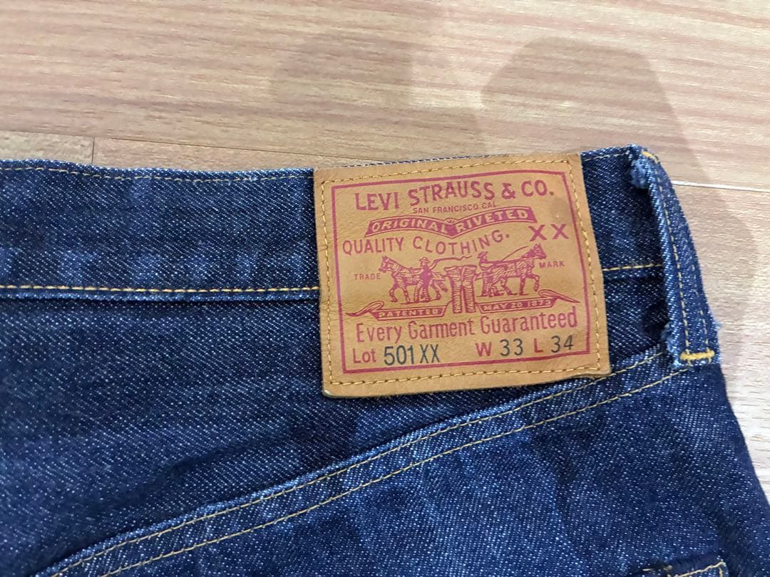 Hisa　Levi's501XX LVC1947年モデル復刻　W33