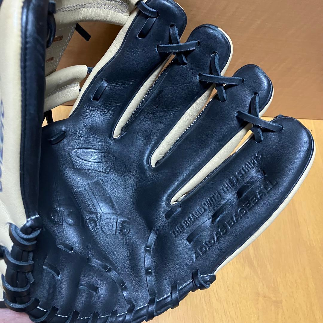 adidas グローブ　アディダス 野球　ブラック ベージュ　キャメル　グラブ