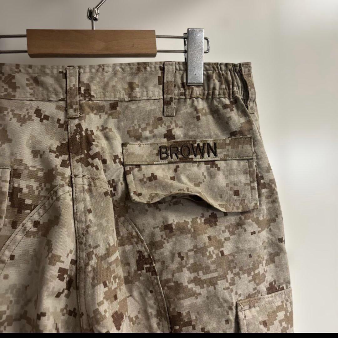 タグ付き未使用　米軍実物　DESERT MARPAT MEDIUM SHORT