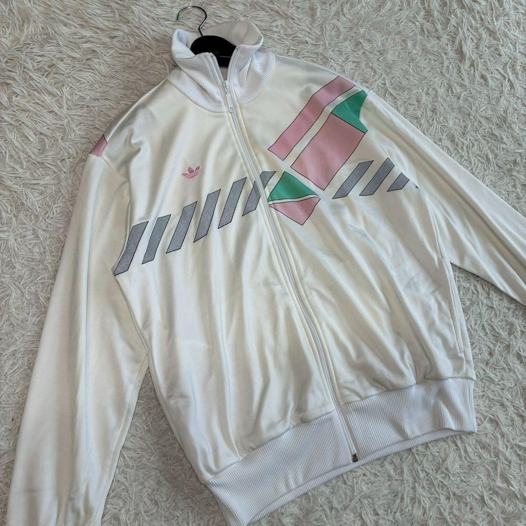◎美品 アディダス デサント期 80's90's イワンレンドル M ピンク