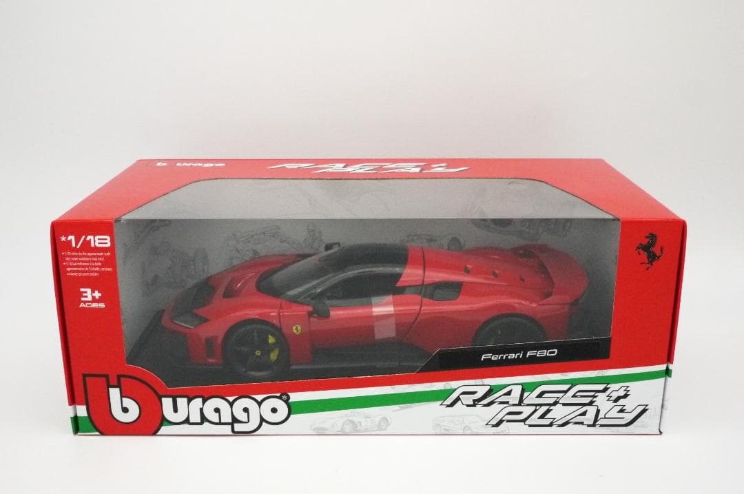 しょう　1/18 フェラーリ F80 レッド