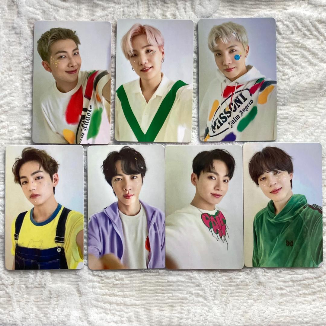 BTSファンクラブ会報アンケート JPFC特典トレカ7枚