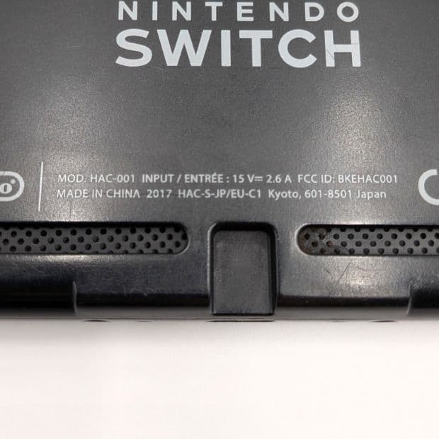 Nintendo Switch 初期型 本体のみ シリアル一致 未対策機